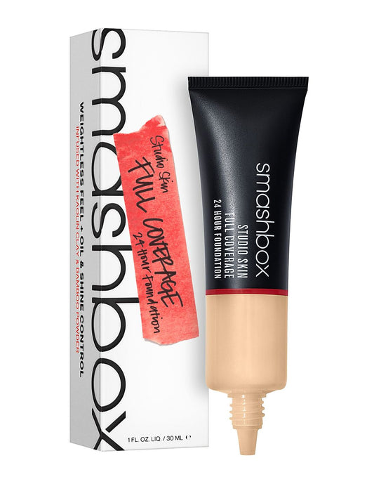 Smashbox, Studio Skin, High Cover, Liquid Foundation, 2.12, Light Neutral, 30 ml