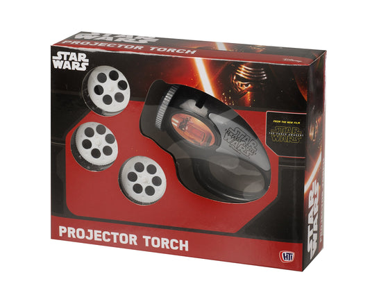 Star Wars, Star Wars, Projector Torch, Black, For Boys, 3+ years