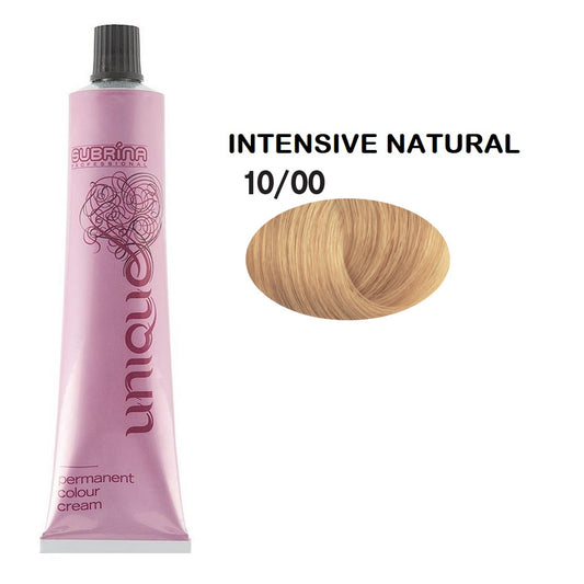 Subrina Professional, Unique, Permanent Hair Dye, 10/00 Bright Natural Light Blonde, 100 ml