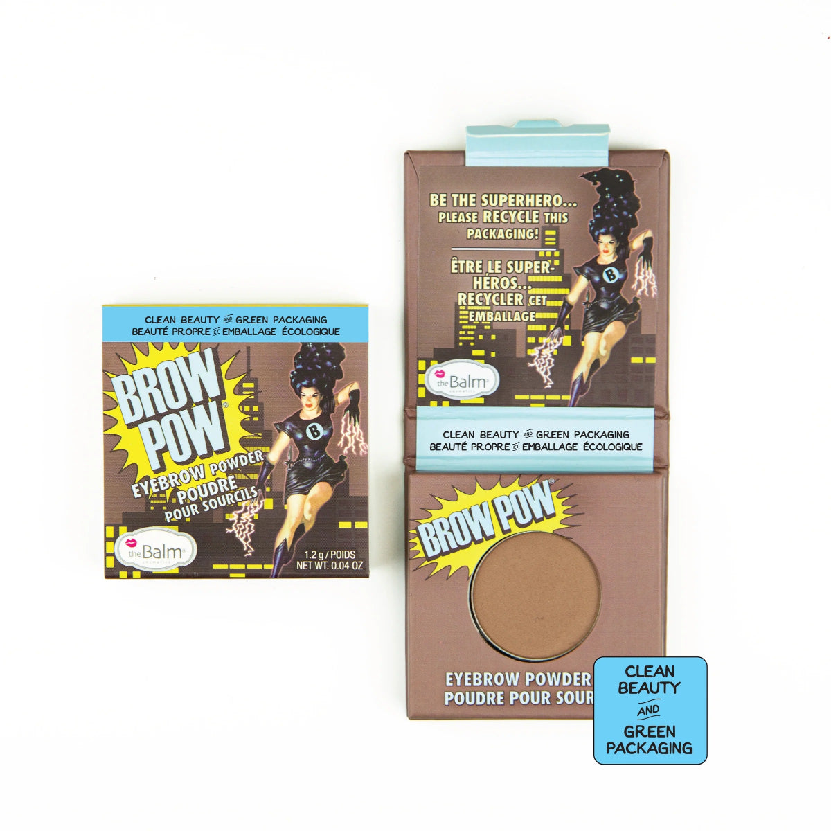 The Balm, Brow Pow, Eyebrow Powder, Blonde, 85 g