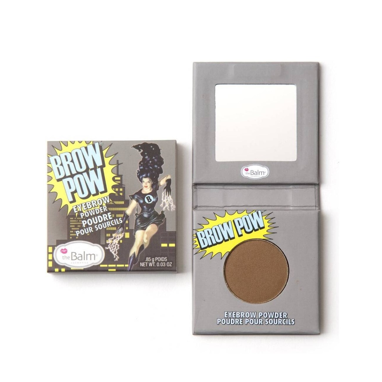 The Balm, Brow Pow, Eyebrow Powder, Light Brown, 85 g