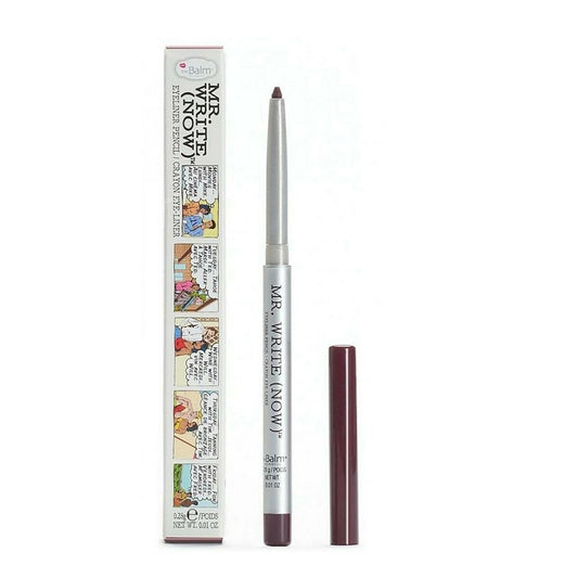 The Balm, Mr.Write(Now), Precision, Gel Pencil Eyeliner, B. Bordoeaux, 0.28 g