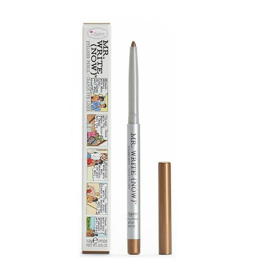 The Balm, Mr.Write(Now), Precision, Gel Pencil Eyeliner, Jac Bronze, 0.28 g