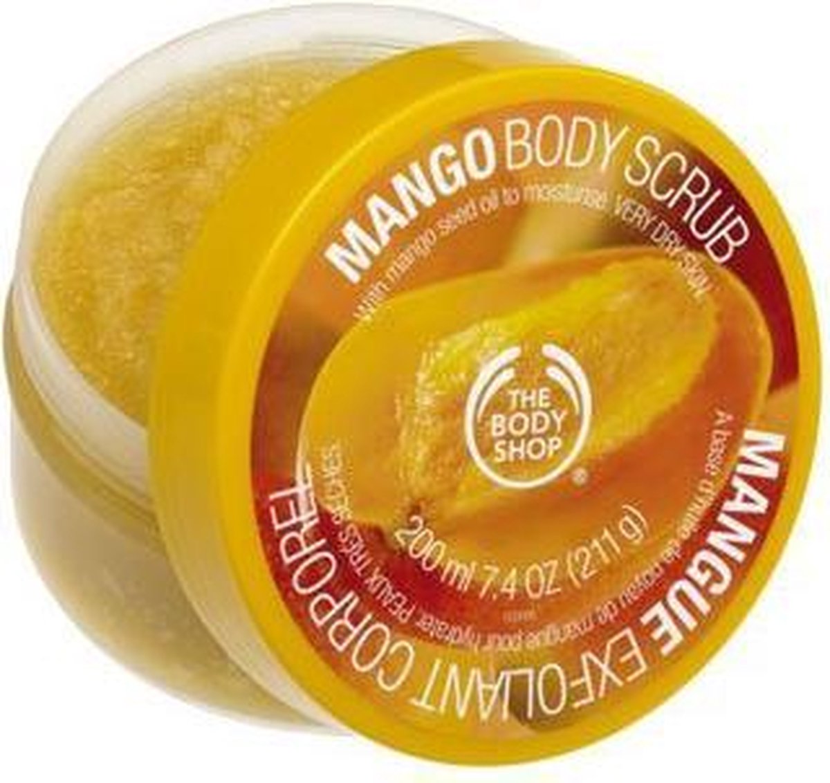 The Body Shop, Mango, Exfoliating, Body Scrub, 200 ml