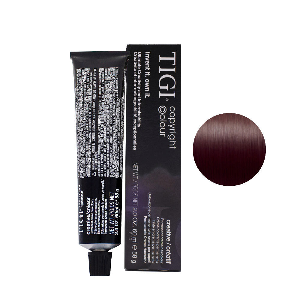 Tigi, Colour Creative, Permanent Hair Dye, 4/2 Medium Brown Violet, 60 ml