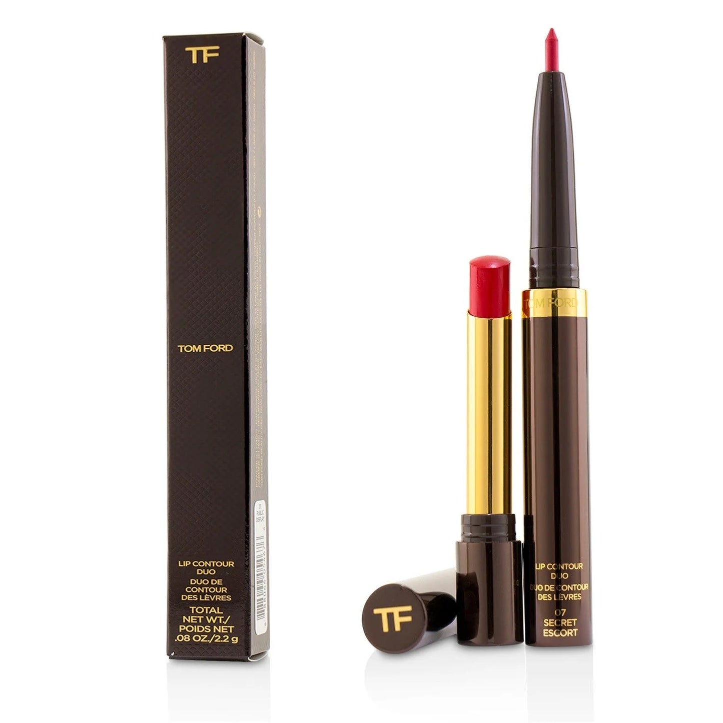 Tom Ford, Tom Ford, Double-Ended, Lip Liner, 07, Secret Escort, 2.2 g