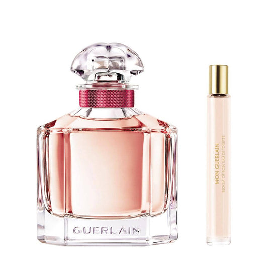 Travel Set Guerlain: Mon Guerlain Bloom of Rose, Eau De Toilette, For Women, 100 ml + Mon Guerlain Bloom of Rose, Eau De Toilette, For Women, 10 ml