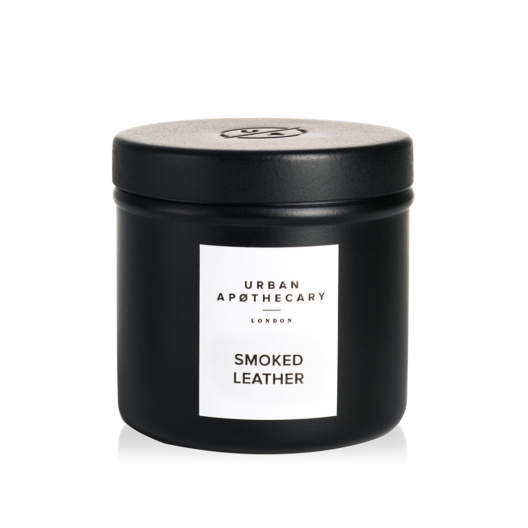 Urban Apothecary, Smoked Leather, Scented Candle, 175 g