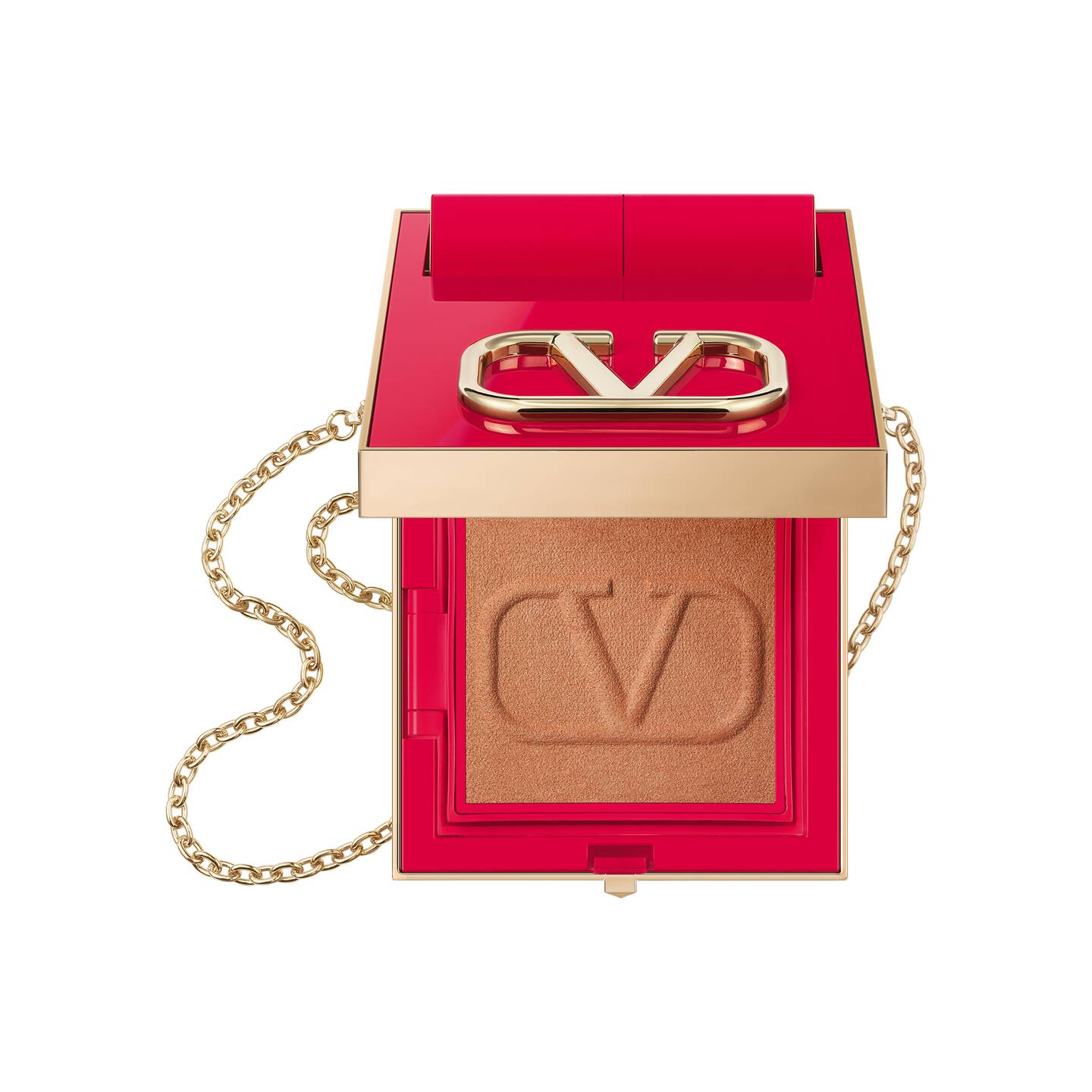 Valentino, Go-Clutch, Glow, Compact Powder, 00, Bronze, 4.2 g