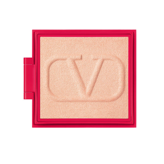 Valentino, Go-Clutch, Glow, Compact Powder, 01, Very Light, Refill, 4.2 g