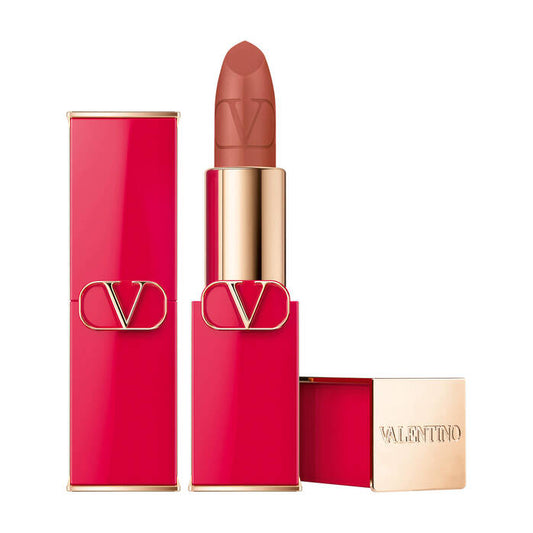 Valentino, Rosso, Matte, Cream Lipstick, 107A, Refillable, 3.5 g