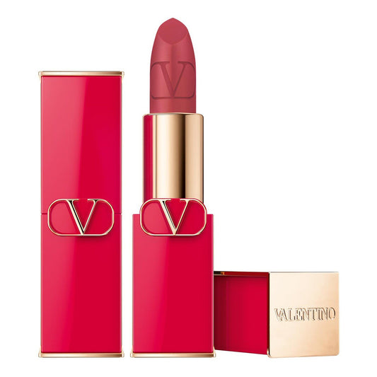 Valentino, Rosso, Matte, Cream Lipstick, 110R, Refillable, 3.5 g