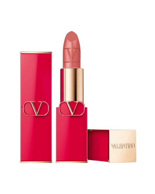 Valentino, Rosso, Satin Finish, Cream Lipstick, 101A, Refillable, 3.5 g