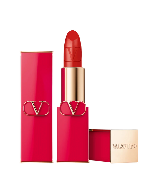 Valentino, Rosso, Satin Finish, Cream Lipstick, 209A, Refillable, 3.5 g