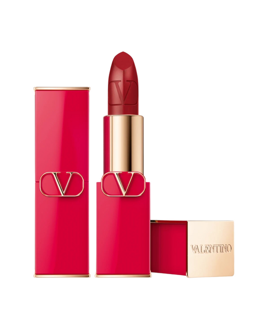 Valentino, Rosso, Satin Finish, Cream Lipstick, 213R, Refillable, 3.5 g