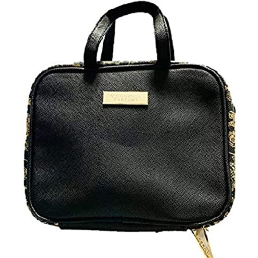 Versace, Textile Makeup Bag, Black