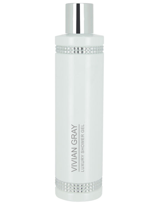 Vivian Gray, Crystals In White, Softening, Shower Gel, For All Skin Types, 250 ml