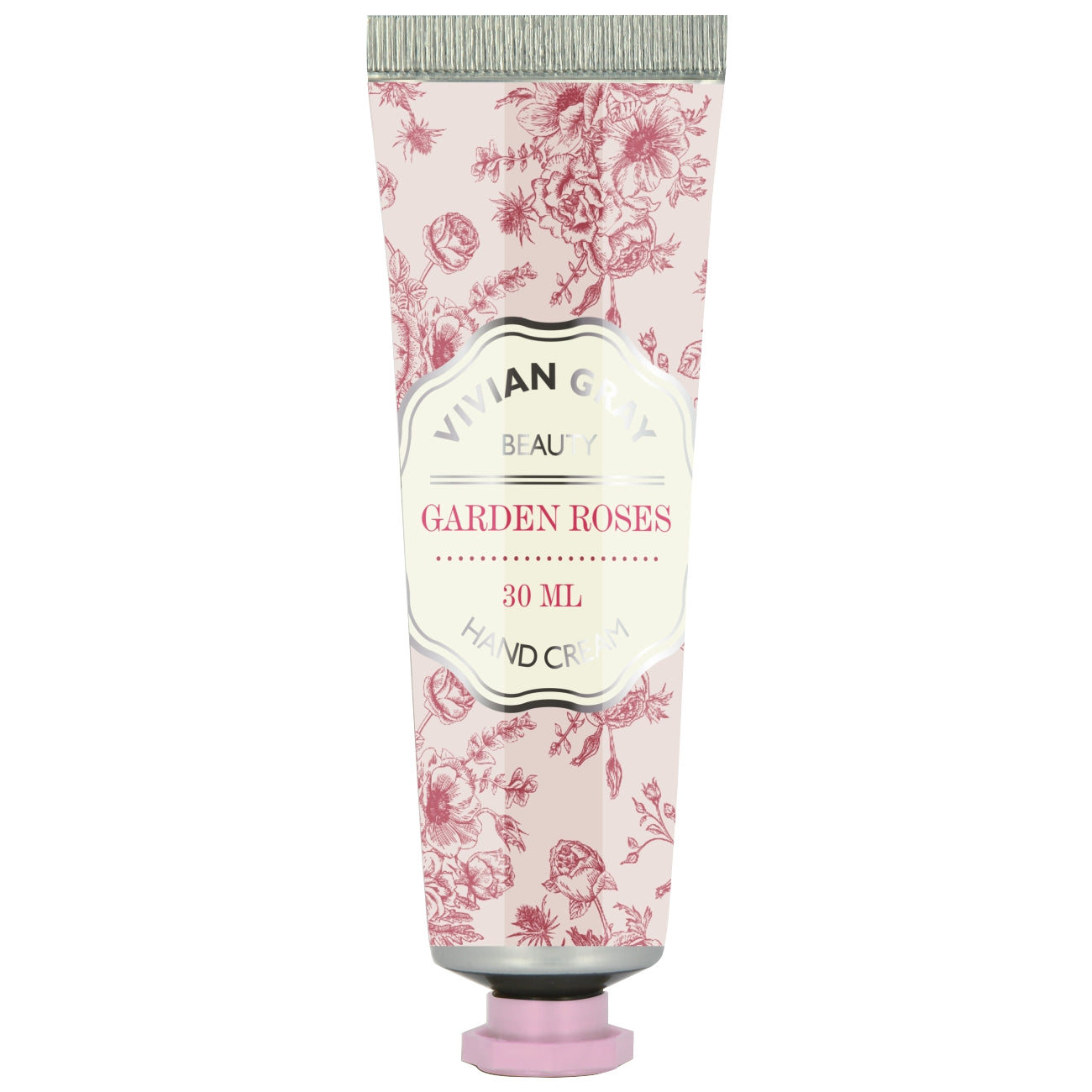 Vivian Gray, Naturals, Garden Roses, Hydrating, Hand Cream, 30 ml