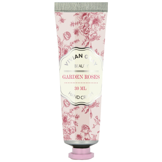 Vivian Gray, Naturals, Garden Roses, Hydrating, Hand Cream, 30 ml
