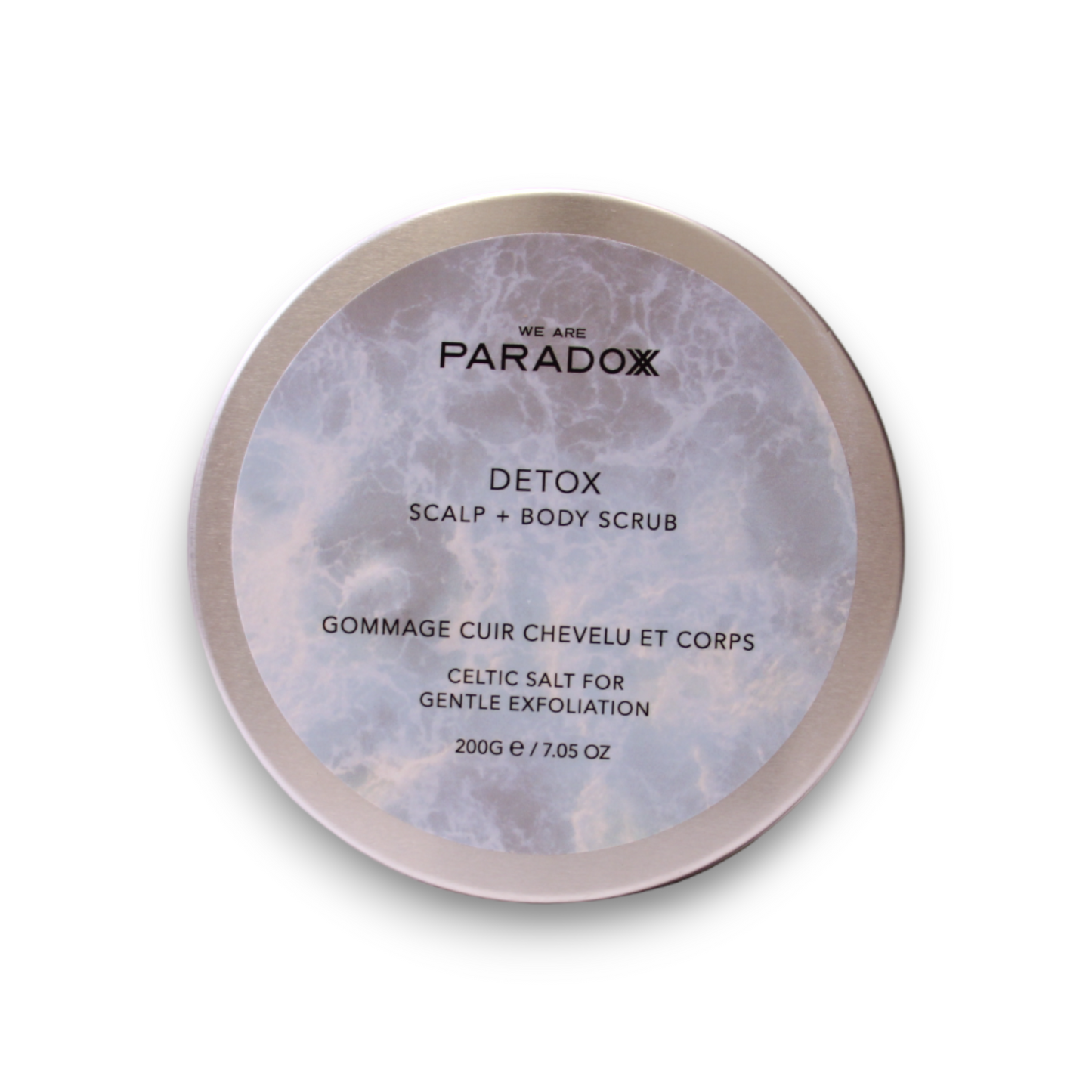 We are Paradoxx, Detox, Celtic Salt, Exfoliating, Body Scrub, 200 g