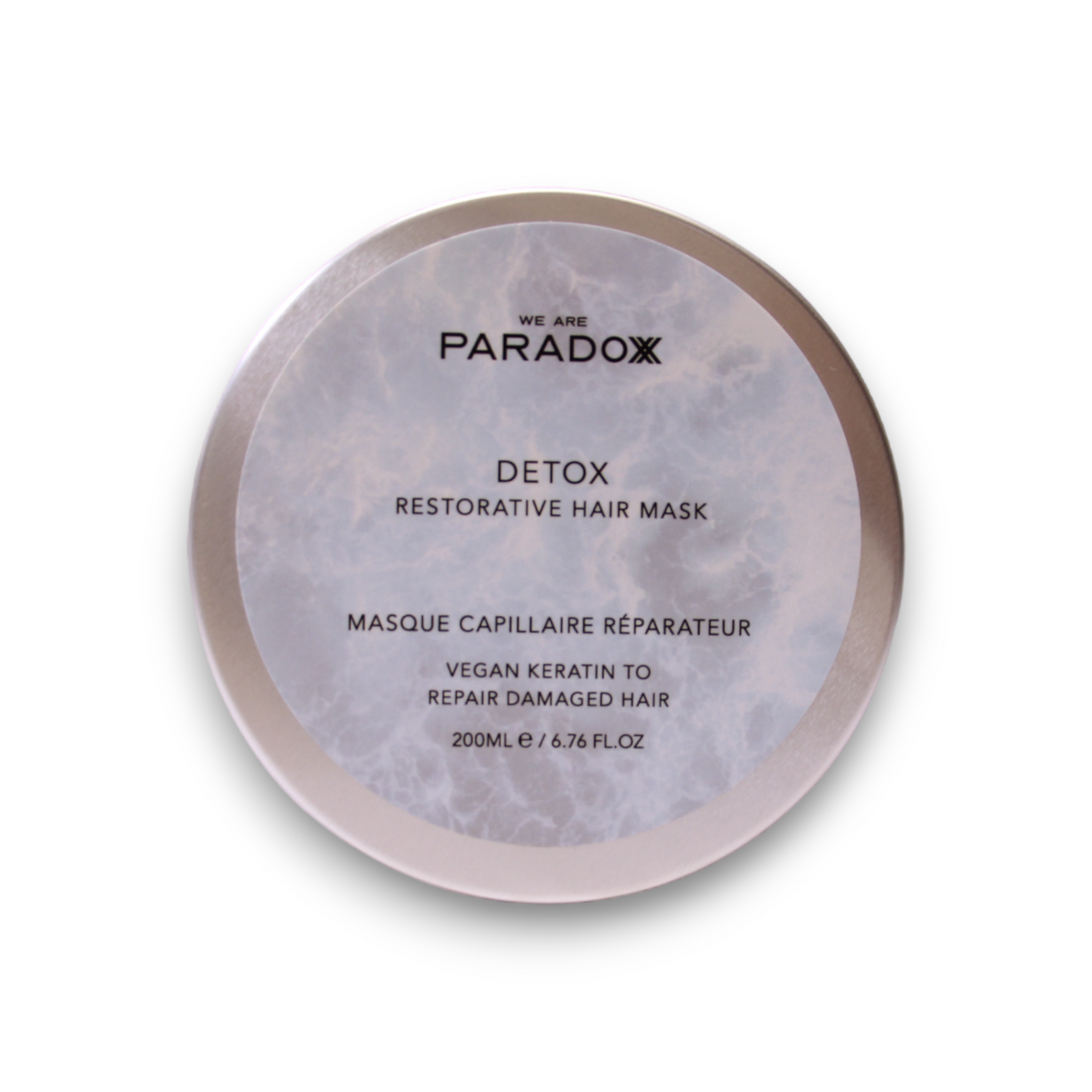 We are Paradoxx, Detox, Vegan Keratin, Hair Treatment Cream Mask, Restorative, 200 ml