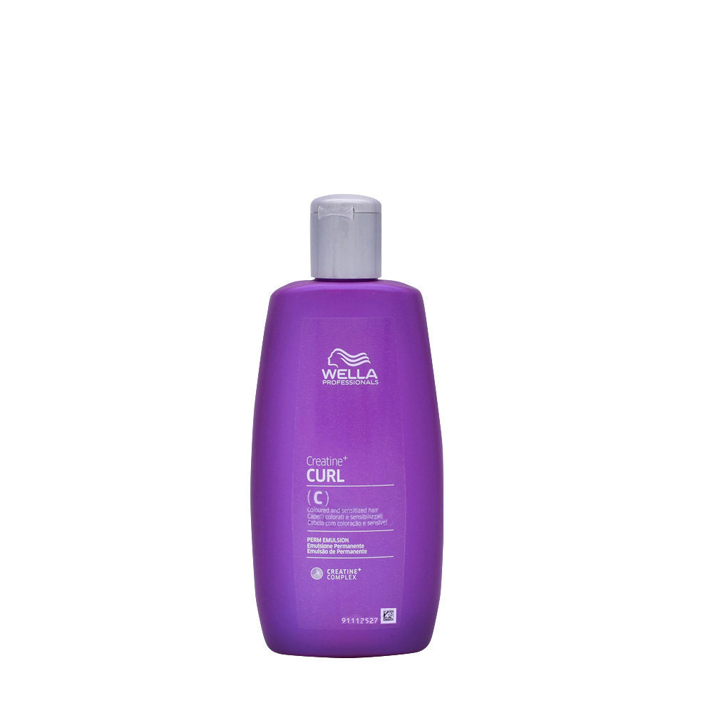 Wella Professionals, Creatine+ Curl C, Creatine, Hair Perm Lotion, Perm Hair, For Colour Treated Hair, 250 ml