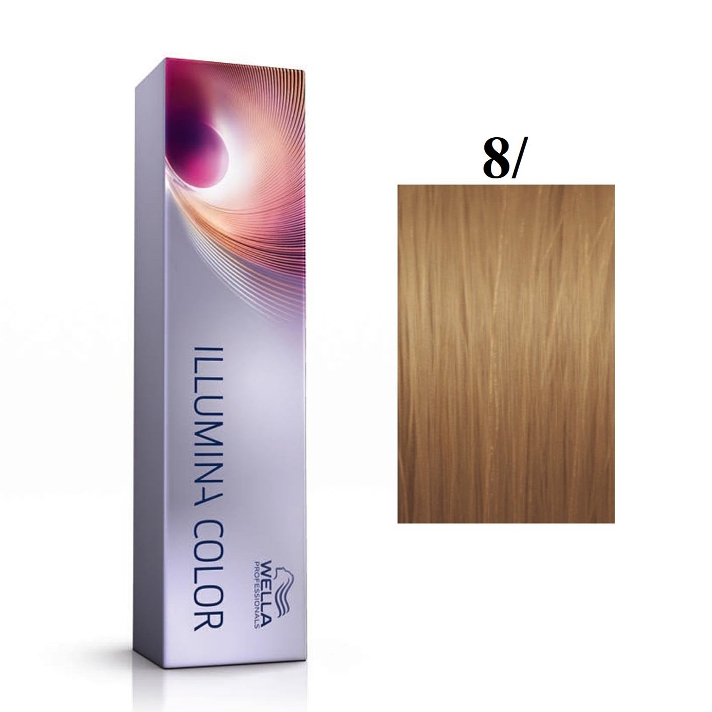 Wella Professionals, Illumina Color, Permanent Hair Dye, 8/3 Light Blond, 60 ml