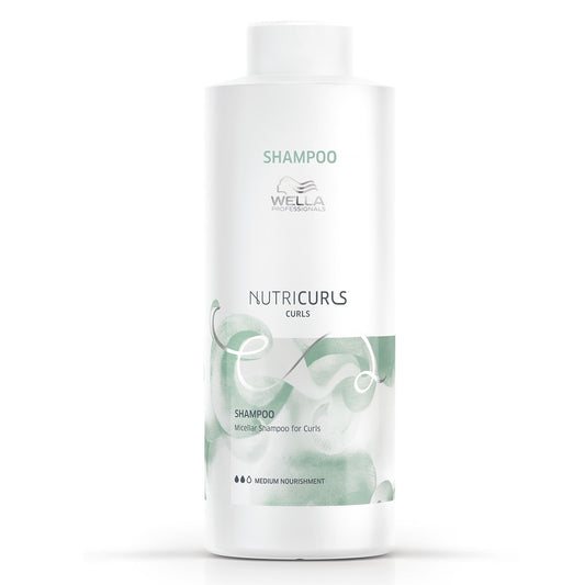 Wella Professionals, Nutricurls Curls Micellar, Hair Shampoo, Deep Cleansing, 1000