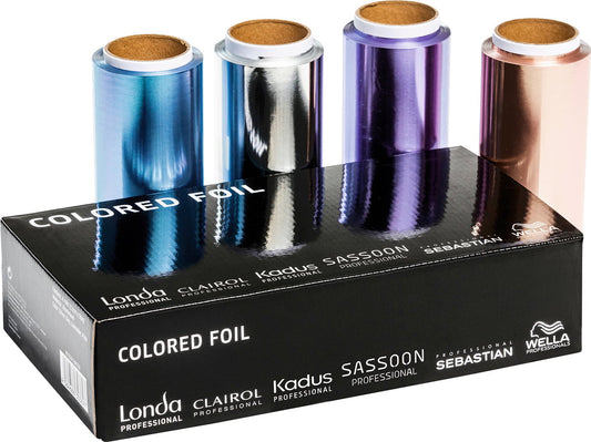 Set, Wella Professionals, Wella Professionals, Hairdressing Aluminum Foil, Multicolour, 4 pcs