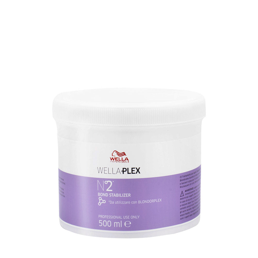 Wella Professionals, Wellaplex Bond Stabilizer No.2, Post Colour Treatment Cream, For Strengthening, ml 500