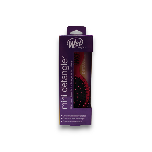 Wet Brush, Detangler - Mini, Detangler, Hair Brush, Pink, Detangle