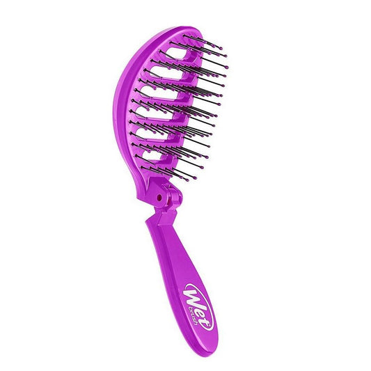 Wet Brush, Pop & Go Speed Dry, Detangler, Hair Brush, Purple, Dry