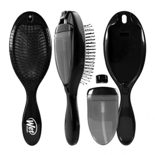 Wet Brush, 2-in-1 Treatment, Detangler, Hair Brush, Black, Detangle