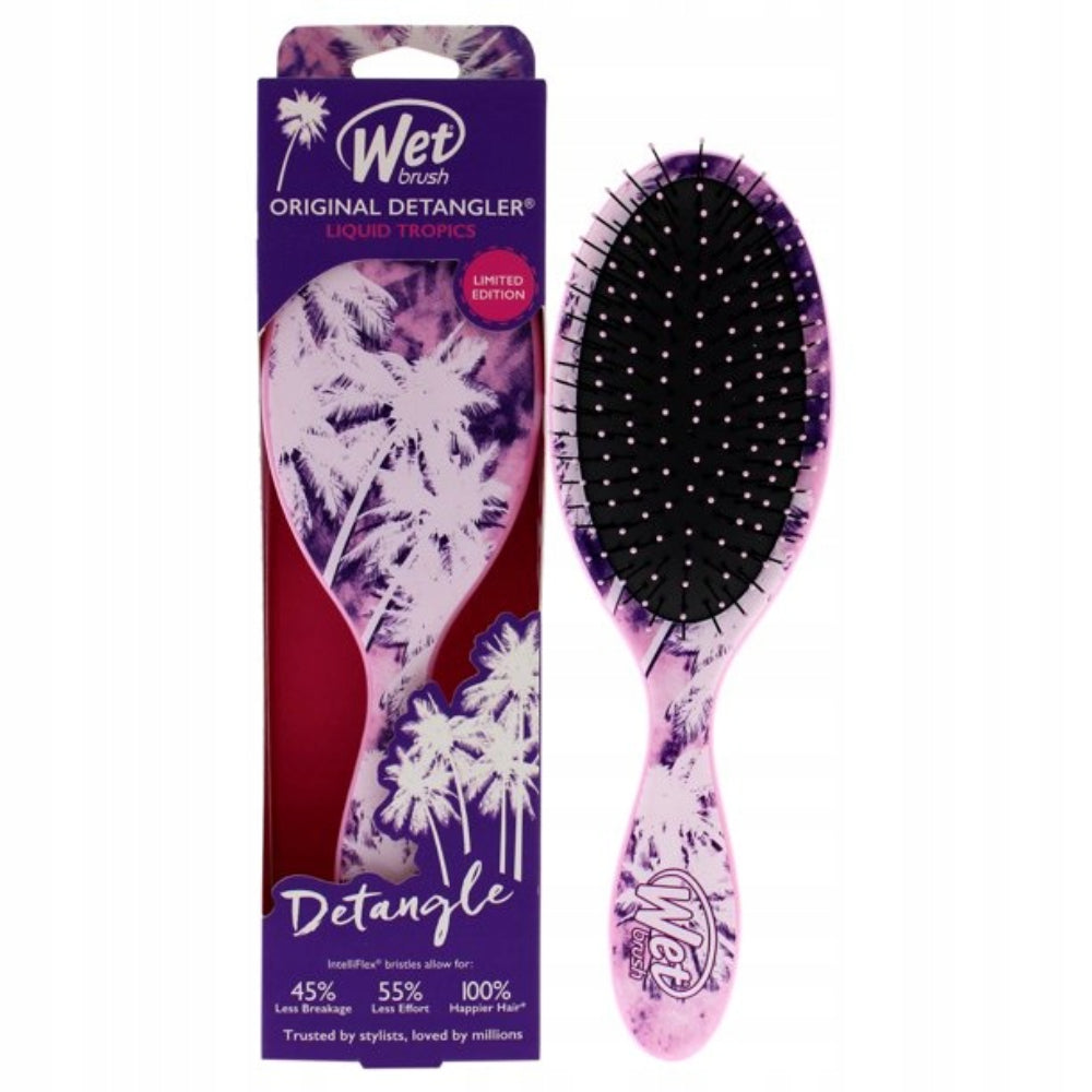 Wet Brush, Liquid Tropics Collection - Original, Detangler, Hair Brush, Palm Trees, Detangle