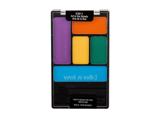 Wet n Wild, Color Icon, Eyeshadow Palette, E3911, Art In The Streets, 5 Shades, 6 g