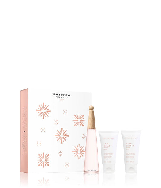 Xmas 2023 Set Issey Miyake: L'Eau d'Issey Pivoine Peony, Moisturizing, Body Lotion, x2 pcs, 50 ml + L'Eau d'Issey Pivoine Peony, Eau De Toilette, For Women, 50 ml