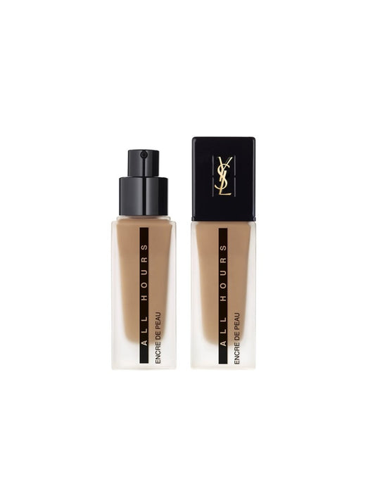 Yves Saint Laurent, Encre De Peau All Hours, Flawless Matte, Liquid Foundation, B 70, Mocha, SPF 20, 25 ml