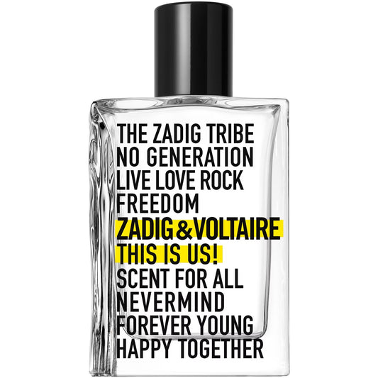 Zadig & Voltaire, This Is Us!, Eau De Toilette, Unisex, 100 ml