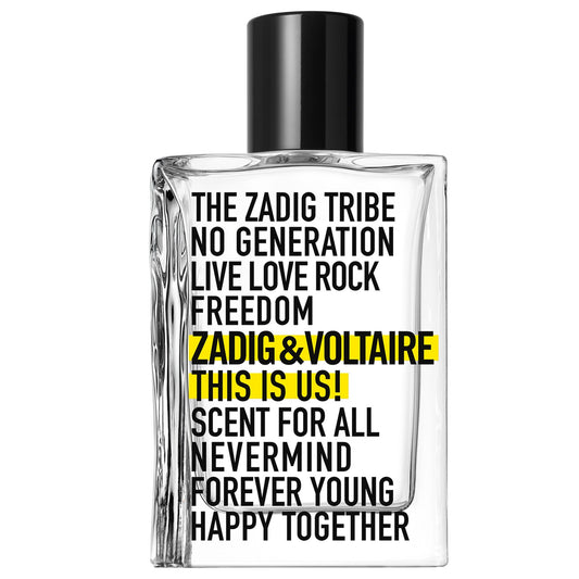 Zadig & Voltaire, This Is Us!, Eau De Toilette, Unisex, 30 ml